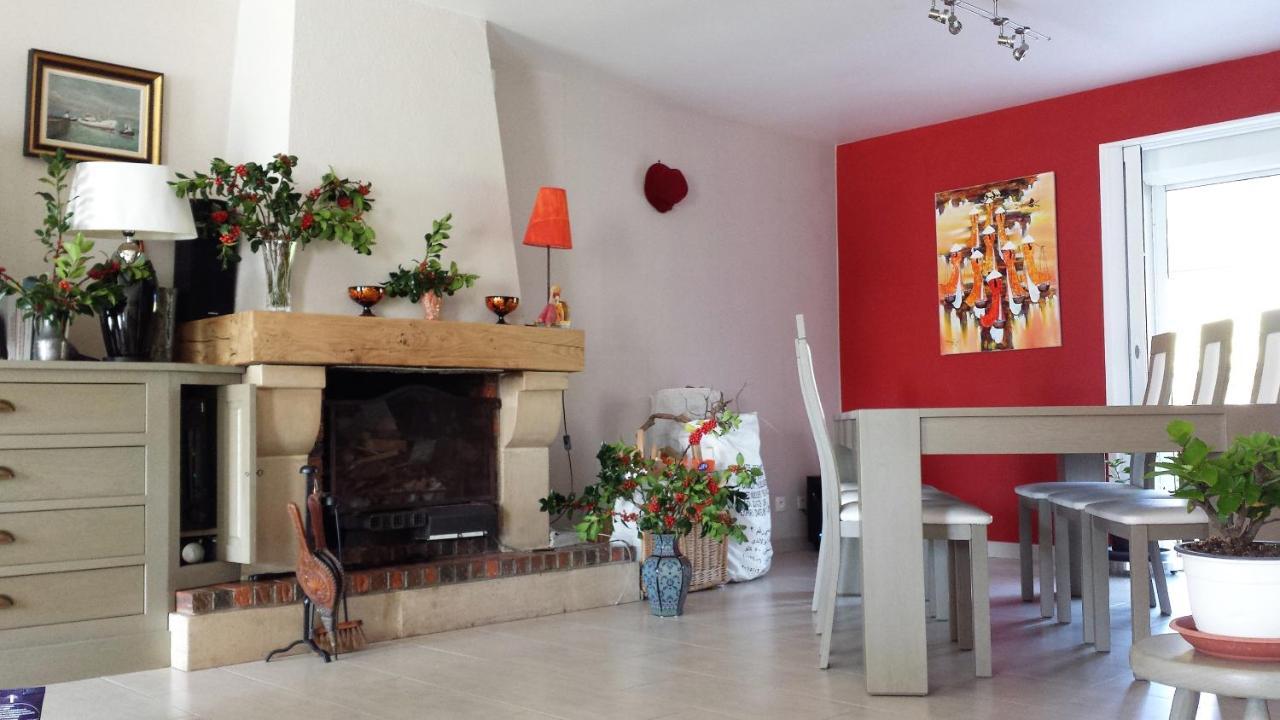 Chambre Privee Avec Salon, Garage Voiture, Velos, Motos Tourville-sur-Arques Buitenkant foto